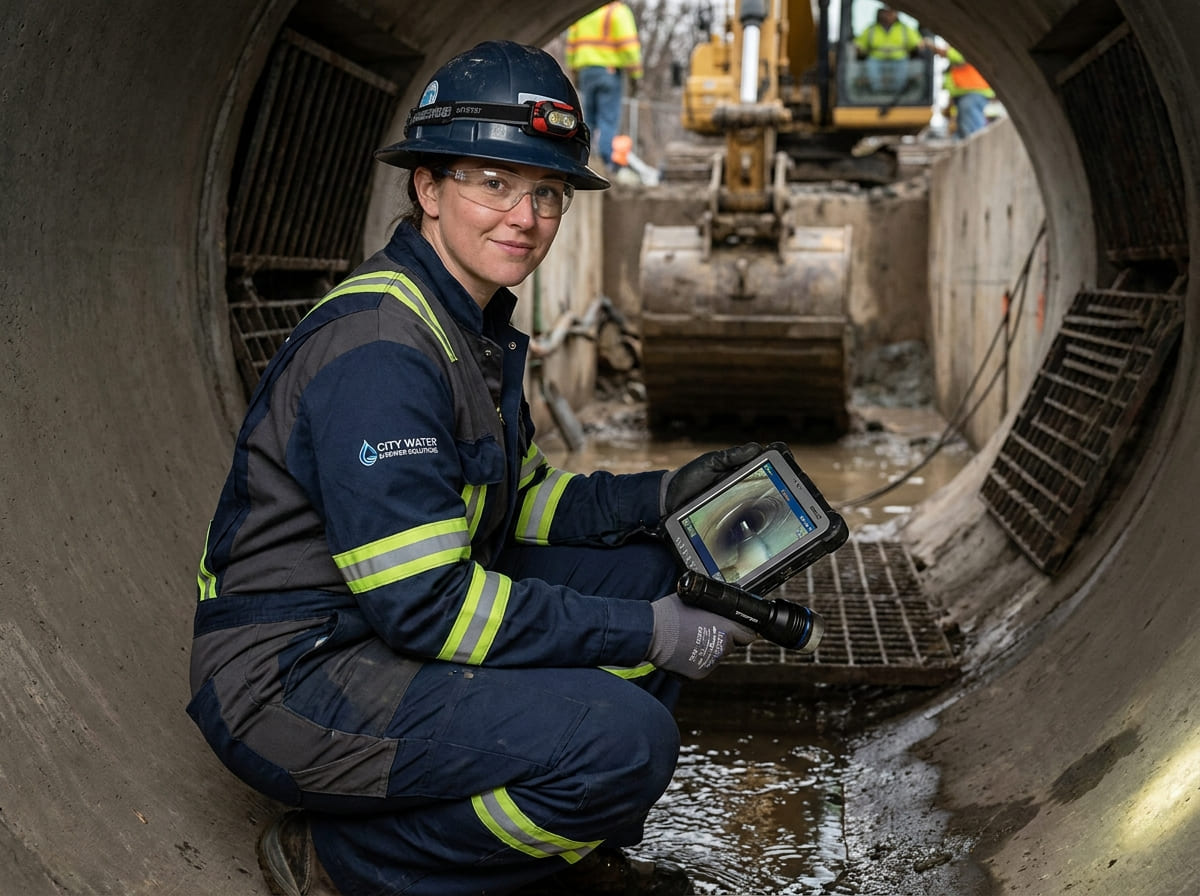 Sewer Line Inspection & Replacement in Somerset